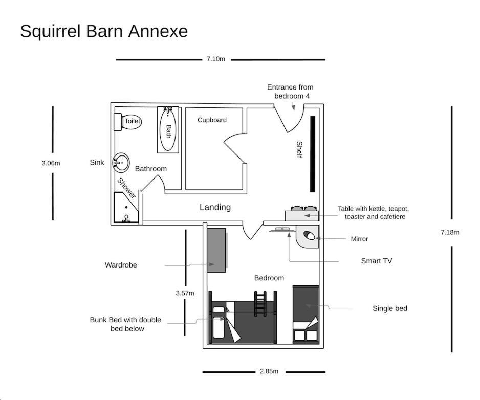 Squirrel Barn Villa Milwich Kültér fotó